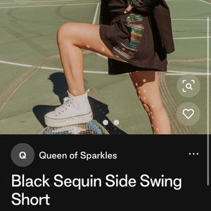 *NWOT* Queen of Sparkles Swing Short